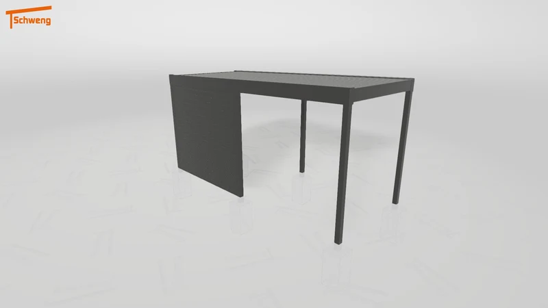 #DE Schweng Flachdachcarport C600 (ID bkgzmr) #MTG
