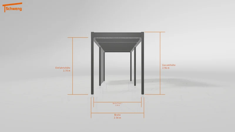 #DE Schweng Flachdachcarport C600 (ID bkgzmr) #MTG