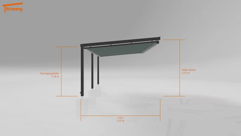 #DE Schweng Terrassenüberdachung S350 (ID 5mw5xk)