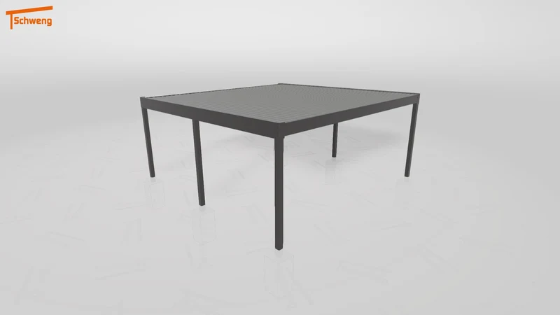 #DE Schweng Flachdachcarport C600+ (ID 9wp4jq)