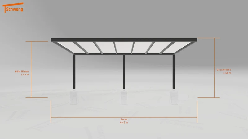 #DE Schweng Terrassenüberdachung S350 (ID n5xqky)