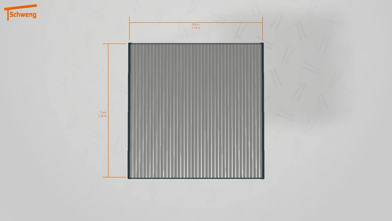 #DE Schweng Flachdachcarport C600+ (ID zbg5xz)