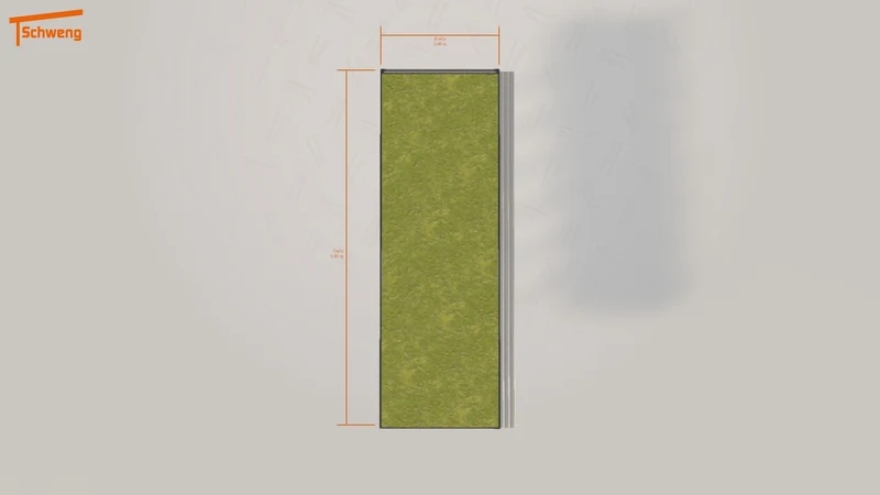 #DE Schweng Flachdachcarport C600+ (ID qdwywz) #MTG