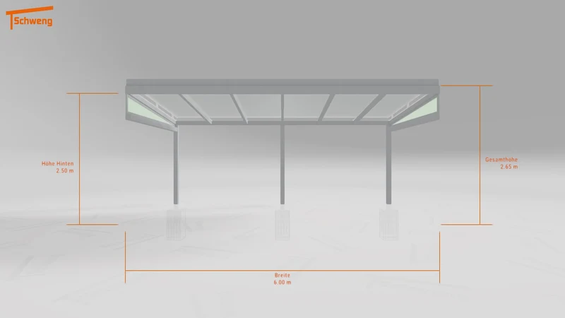 #DE Schweng Terrassenüberdachung S350 (ID dv3km7)