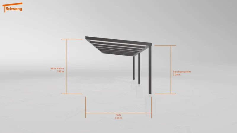 #DE Schweng Terrassenüberdachung S350 (ID zbgrww)