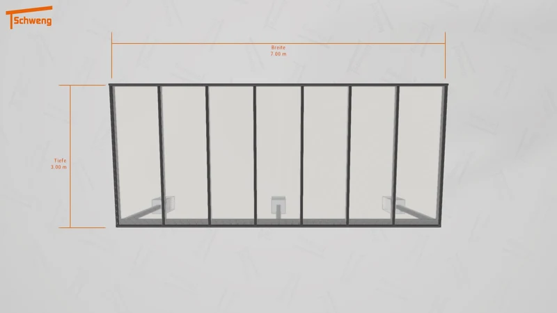 #DE Schweng Terrassenüberdachung S350 (ID zbgrww)
