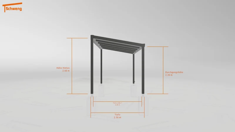 #DE Schweng Terrassenüberdachung S400 (ID 85bqpr)