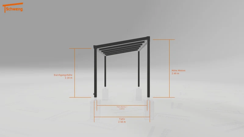 #DE Schweng Terrassenüberdachung S400 (ID 85bqpr)