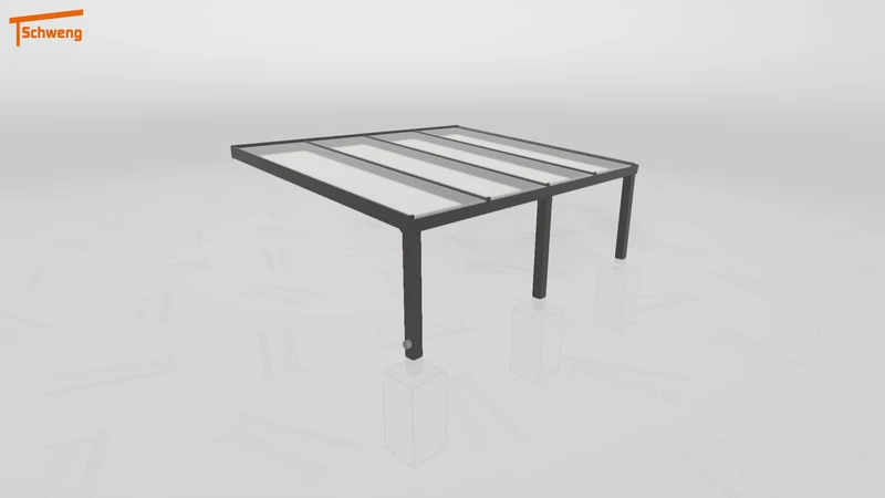 #DE Schweng Terrassenüberdachung S350 (ID 2qx437)
