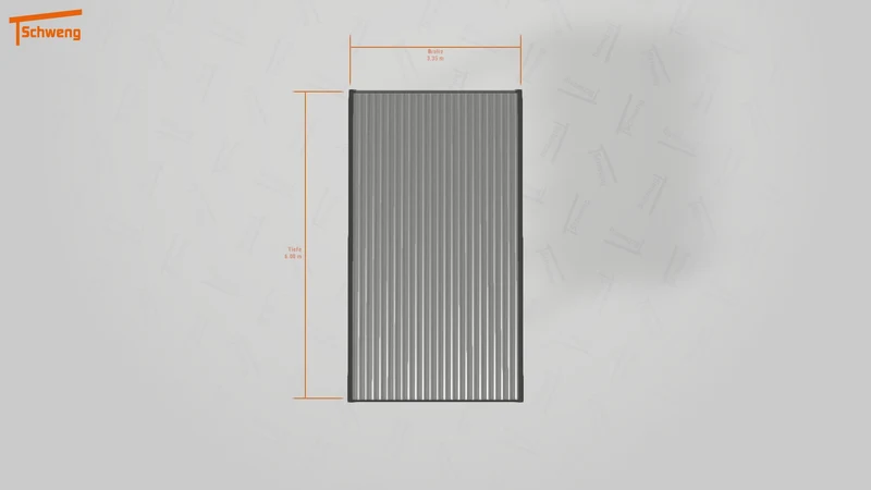 #AT Schweng Flachdachcarport C600+ (ID pbj5m8) #MTG