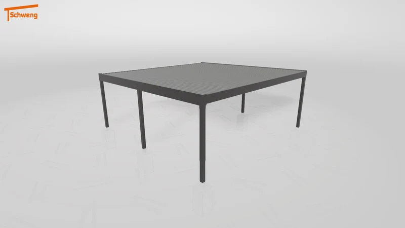 #DE Schweng Flachdachcarport C600 (ID 77mdvx)