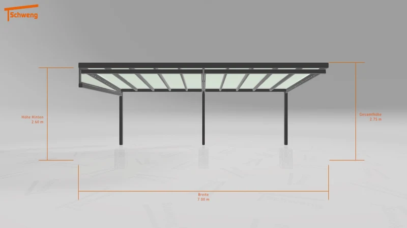 #DE Schweng Terrassenüberdachung S400 (ID 338dbq)