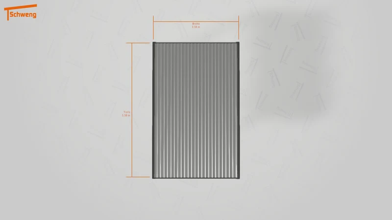 #DE Schweng Flachdachcarport C600 (ID 77mwm7) #MTG