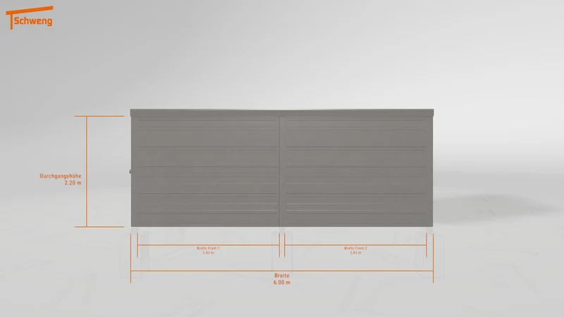 #DE Schweng Pultdachcarport S400 (ID rjz4vg)