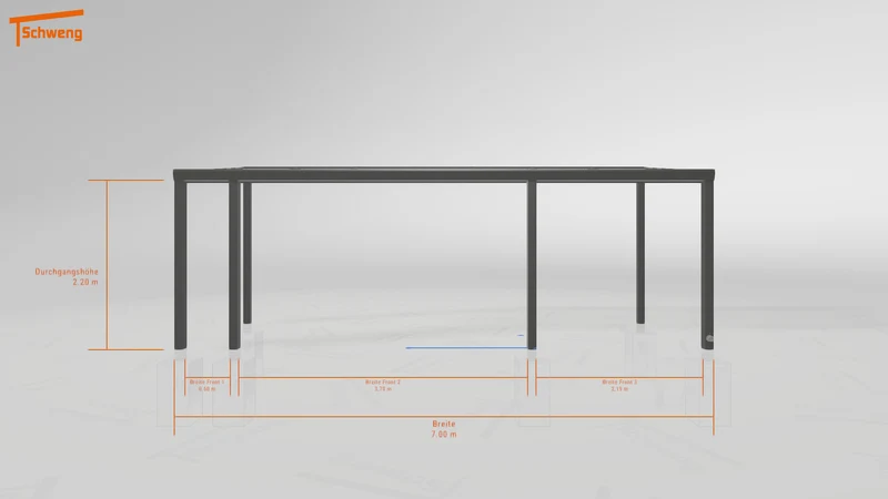 #DE Schweng Terrassenüberdachung S400 (ID 77mxbq)