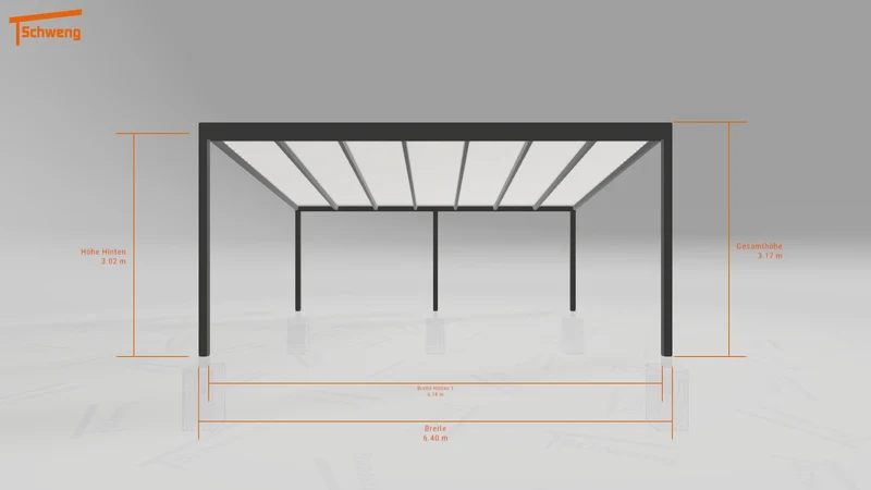 #DE Schweng Pultdachcarport S400 (ID jj9dr9) #MTG