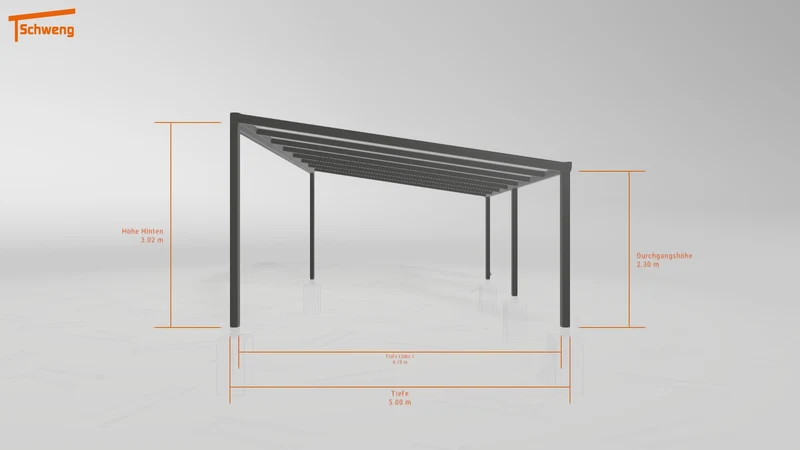 #DE Schweng Pultdachcarport S400 (ID jj9dr9) #MTG