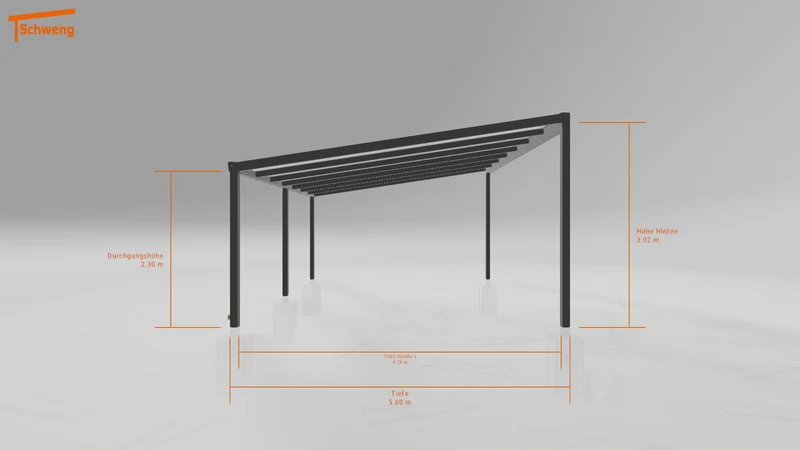 #DE Schweng Pultdachcarport S400 (ID jj9dr9) #MTG
