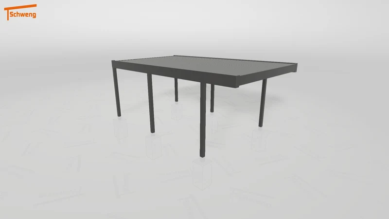 #AT Schweng Flachdachcarport C600+ (ID mj7kmv) #MTG
