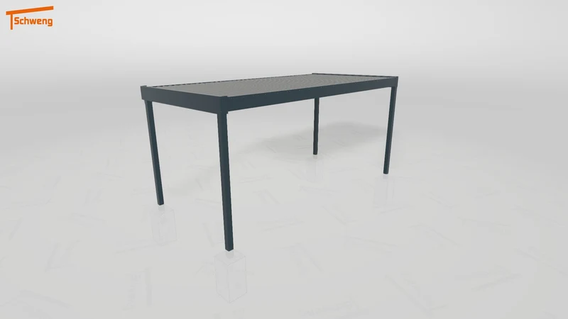 #DE Schweng Flachdachcarport C600+ (ID 77m3d7)