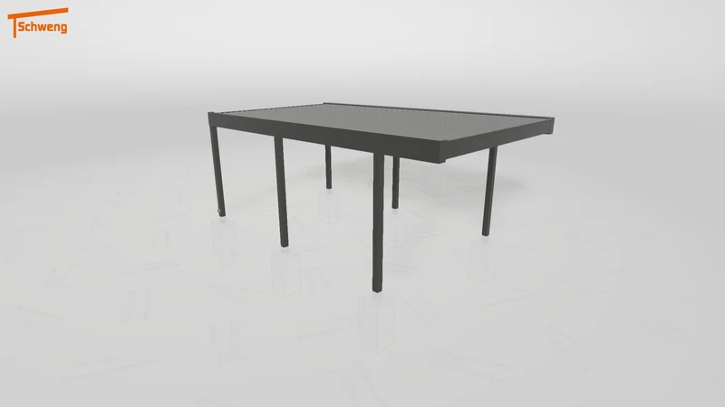 #AT Schweng Flachdachcarport C600 (ID 2qx4d7) #MTG