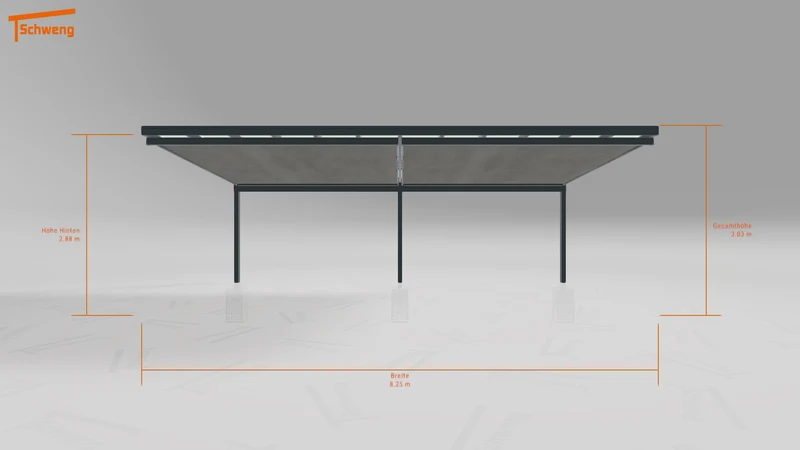 #DE Schweng Terrassenüberdachung S400 (ID w3njx3)