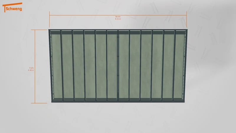 #DE Schweng Terrassenüberdachung S400 (ID w3njx3)