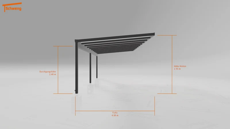 #DE Schweng Terrassenüberdachung S400 (ID mj7vr4)