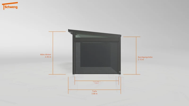 #DE Schweng Terrassenüberdachung S350 (ID 77m2mz) #MTG