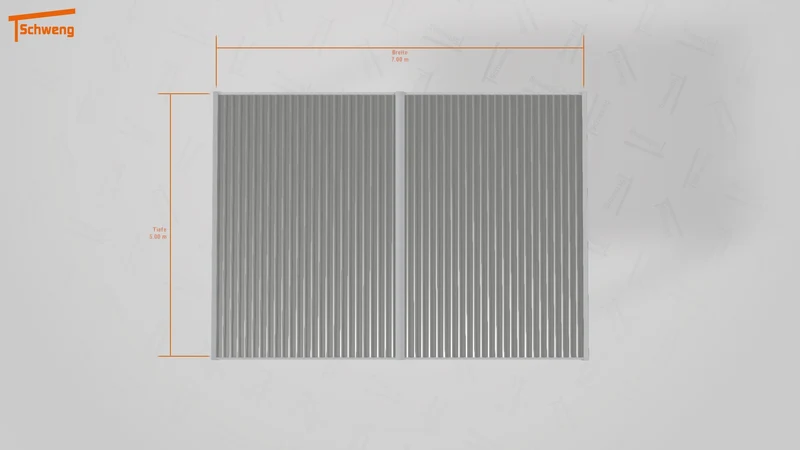 #DE Schweng Flachdachcarport C600+ (ID w3ndb7) #MTG