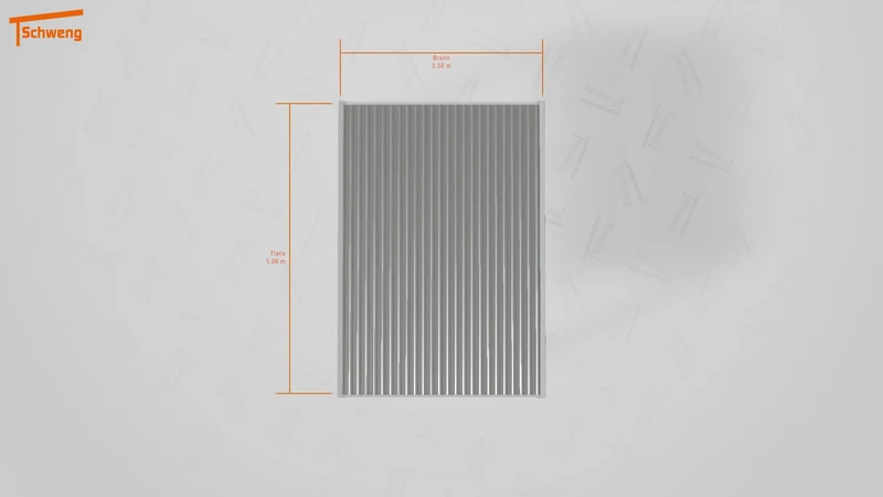 #DE Schweng Flachdachcarport C600+ (ID 77mdjx) #MTG