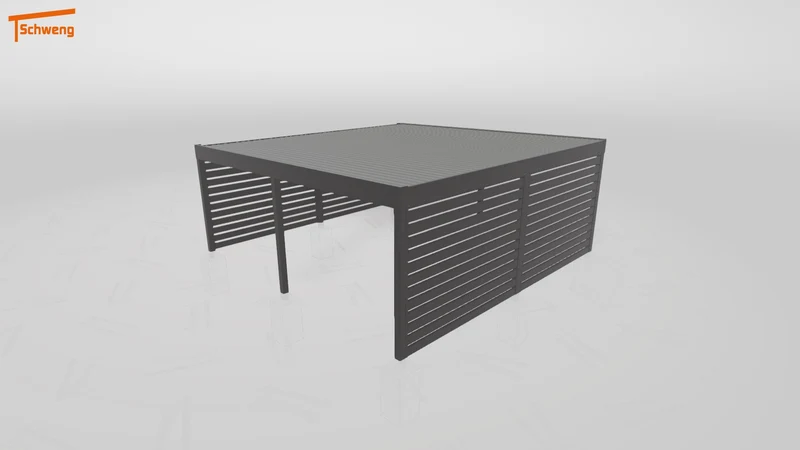 #AT Schweng Flachdachcarport C600+ (ID zbgdw7) #MTG