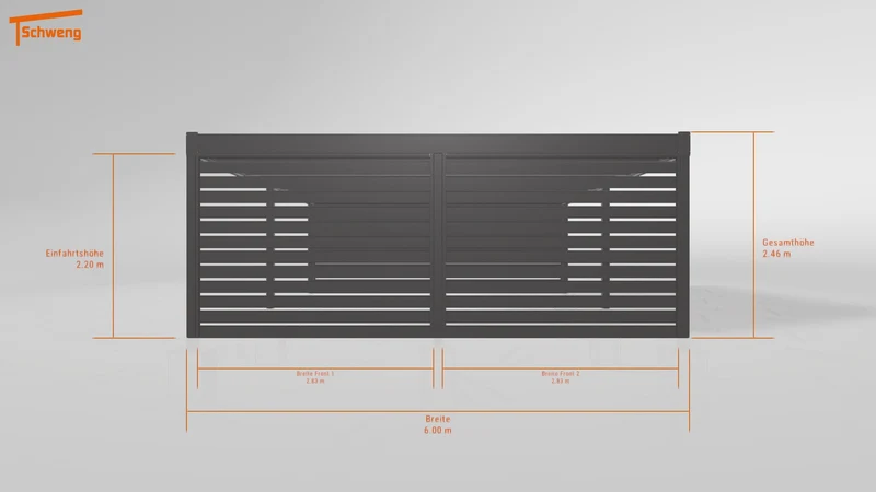 #AT Schweng Flachdachcarport C600+ (ID zbgdw7) #MTG