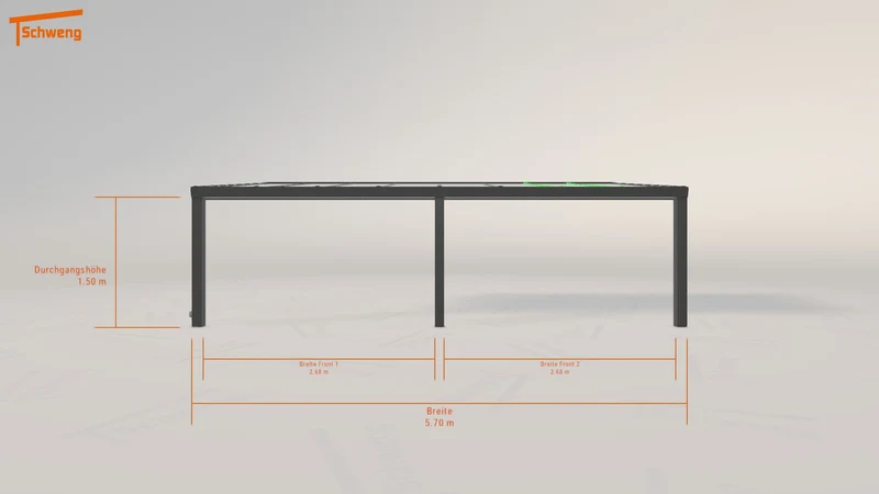 #AT Schweng Terrassenüberdachung S350 (ID 77mw97)