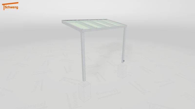 #DE Schweng Terrassenüberdachung S350 (ID pbj988)
