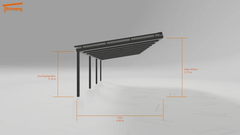 #DE Schweng Terrassenüberdachung S400 (ID mj7p5v)