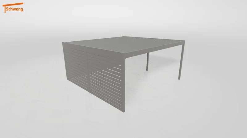 #DE Schweng Flachdachcarport C600 (ID 85b9dx) #MTG