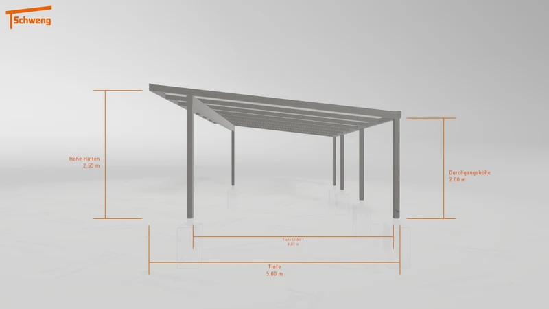 #DE Schweng Pultdachcarport S400 (ID bkgqq5) #MTG