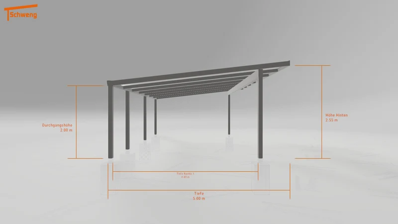 #DE Schweng Pultdachcarport S400 (ID bkgqq5) #MTG