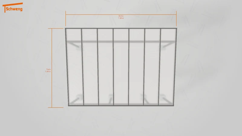 #DE Schweng Pultdachcarport S400 (ID bkgqq5) #MTG
