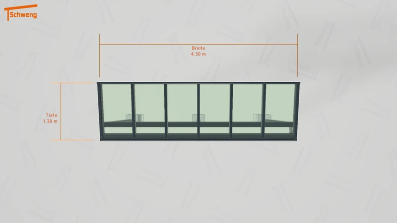#DE Schweng Terrassenüberdachung S350 (ID v4rgmr)