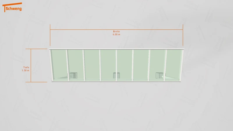 #DE Schweng Terrassenüberdachung S400 (ID g7grnq)