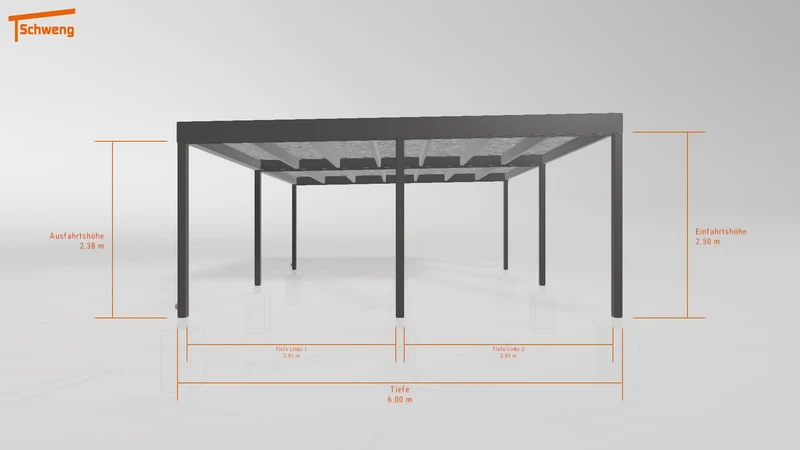#AT Schweng Flachdachcarport C600+ (ID mj7w4r) #MTG