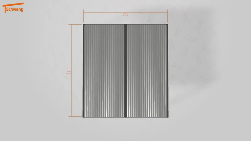 #DE Schweng Flachdachcarport C600+ (ID w3n4qr) #MTG