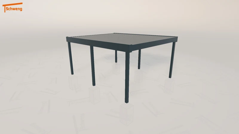 #CH Schweng Flachdachcarport C600 (ID x7nq53) #MTG