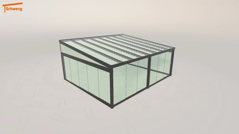 #DE Schweng Terrassenüberdachung S400 (ID 9wpjx4)