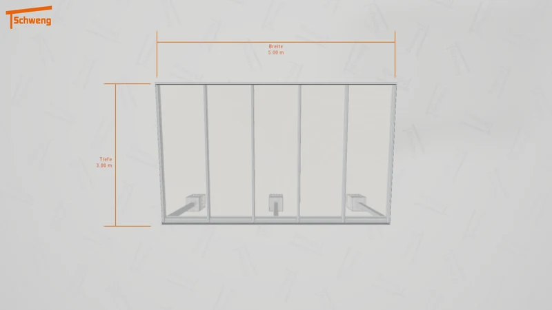 #DE Schweng Pultdachcarport S350 (ID ygnmqp)