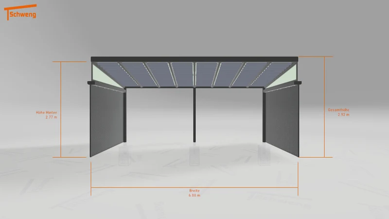 #DE Schweng Terrassenüberdachung S350 (ID w3nmqb)