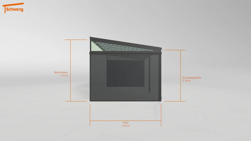 #DE Schweng Terrassenüberdachung S350 (ID w3nmqb)