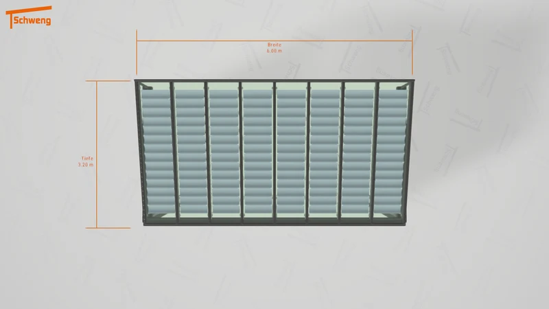 #DE Schweng Terrassenüberdachung S350 (ID w3nmqb)
